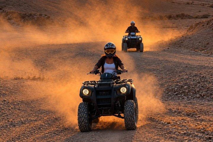 Marrakech Agafay Desert: Camel Ride & Quad bike and Dinner Show