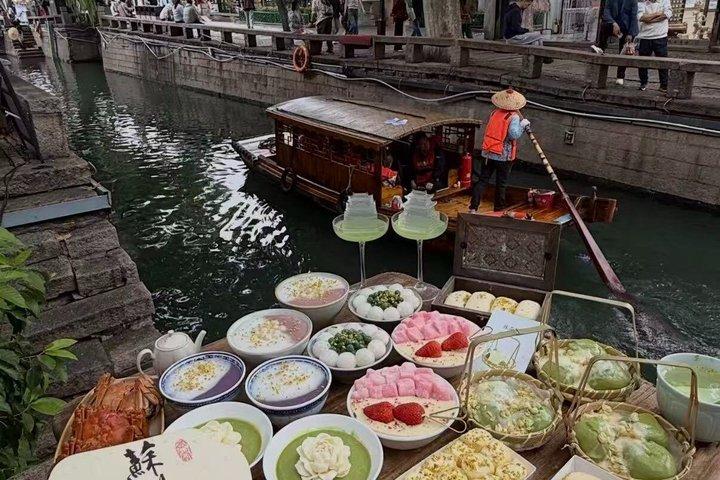 蘇州の古い街でのストリートフードと写真散策（地元の人と一緒）