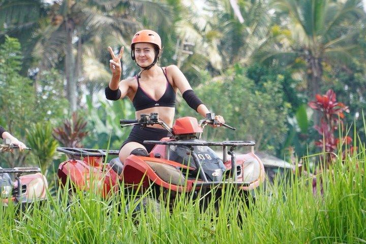 ウブドジップライン、ライステラス、リバーチュービング、ATVアドベンチャーツアー