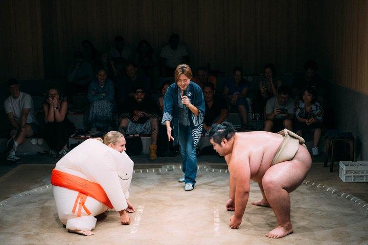 京都ライブ相撲ショーと相撲チャレンジ＆フォト体験