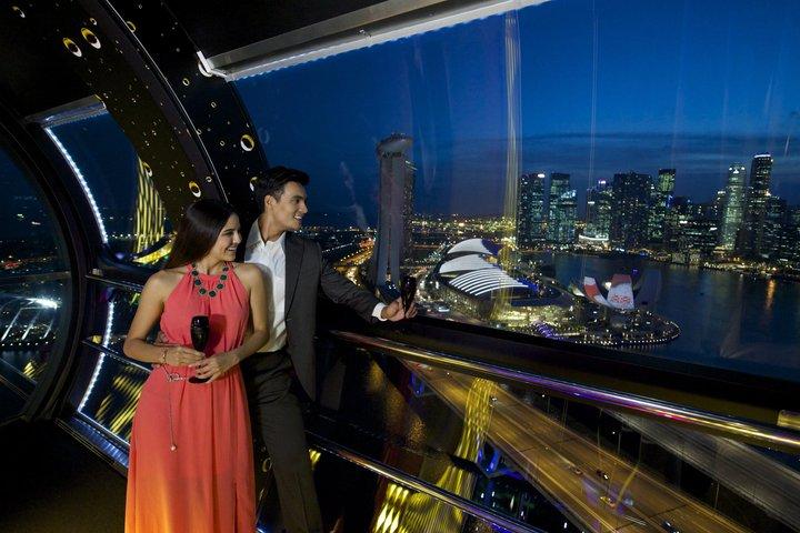 Singapore Flyer Panoramic City Views Experience with Time Capsule