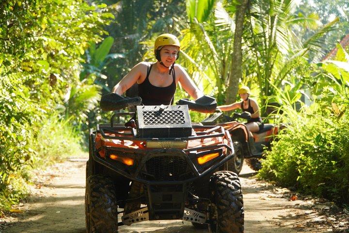 Ubud Jungle, River, Rice Fields and Muddy Quad Bike Tours
