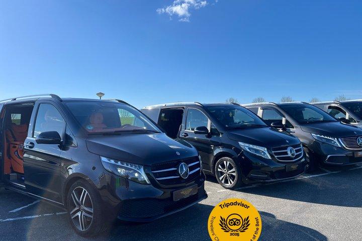 Privat flygplatstransfer Amsterdam Flygplats till eller från Amsterdam