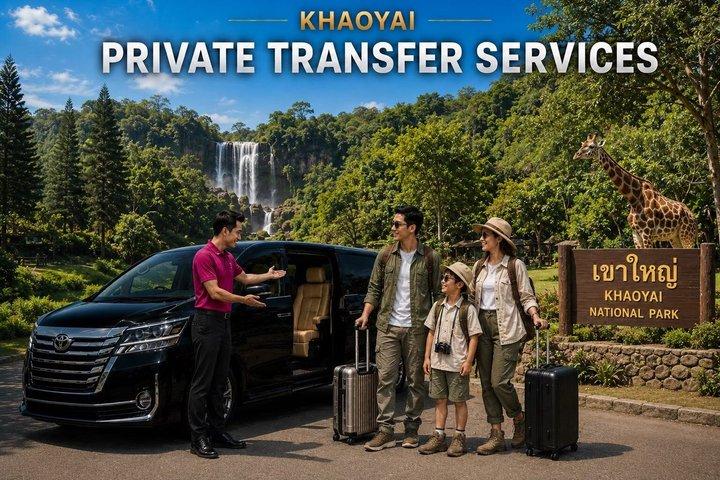 Khaoyai Private Premier Charter con conductor de habla Inglés
