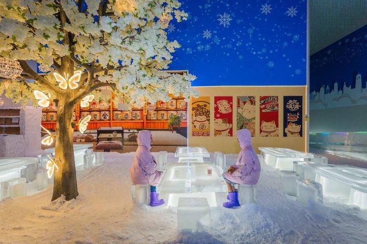 ウィンターワンダーランド パタヤ 本物の雪パーク入場券