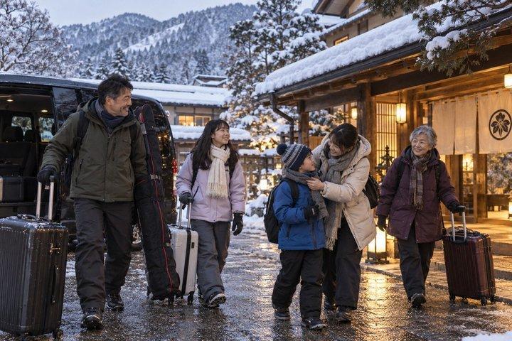 東京から越後、長野へのプライベートトランスファー