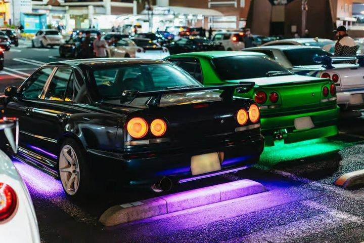 東京：大黒PA JDMナイトツアー – 湾岸高速道路ドライブ
