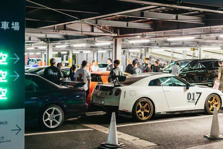 東京：大黒PA JDMナイトツアー – 湾岸高速道路ドライブ