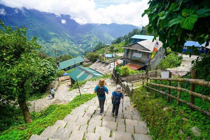 Randonnée privée de 3 jours dans les contreforts d'Annapurna