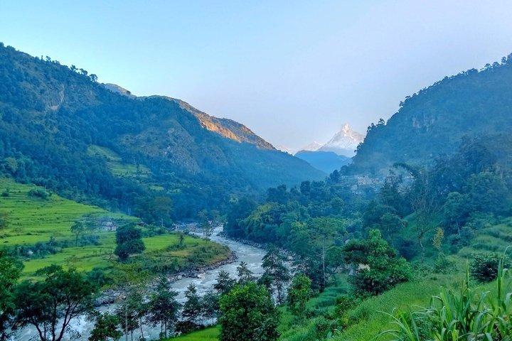 Randonnée privée de 3 jours dans les contreforts d'Annapurna