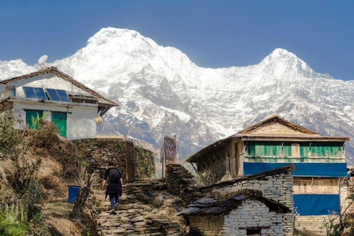 Randonnée privée de 3 jours dans les contreforts d'Annapurna