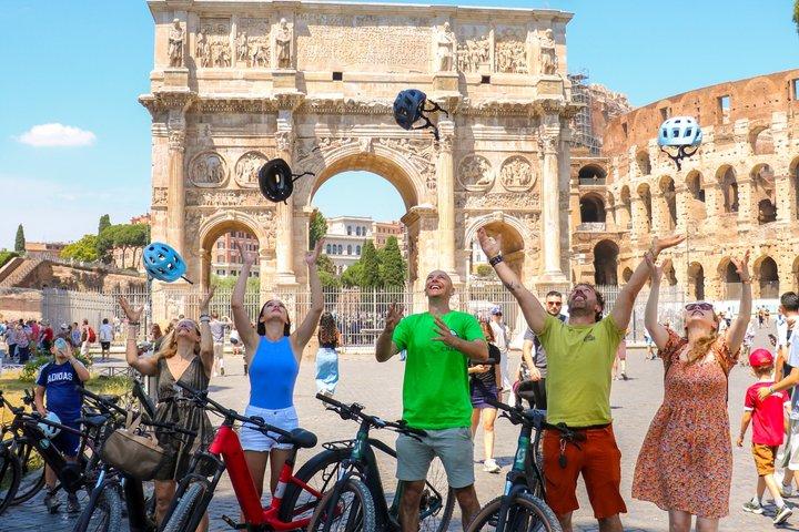Roma de E-bike: a visita guiada ao centro da cidade