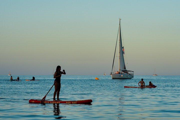Paddle Surf à Barcelone