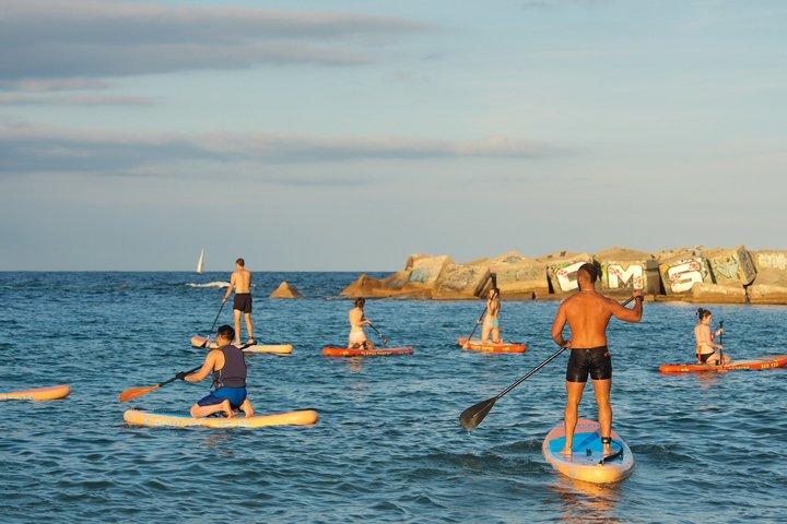 Paddle Surf à Barcelone