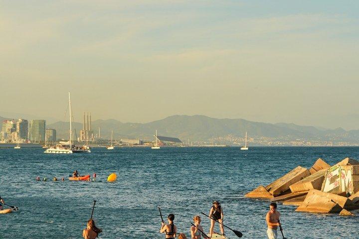 Paddle Surf à Barcelone
