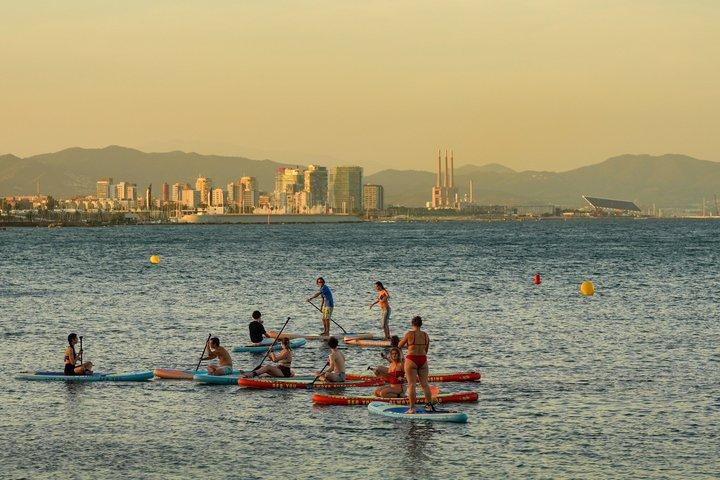 Paddle Surf à Barcelone