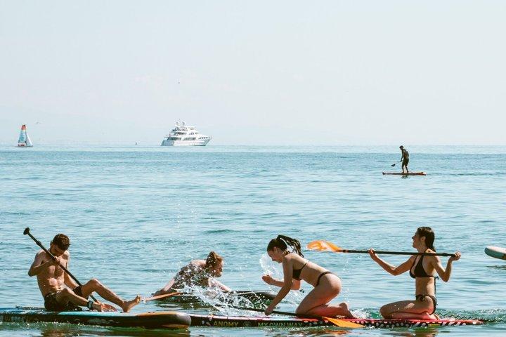 Paddle Surf à Barcelone