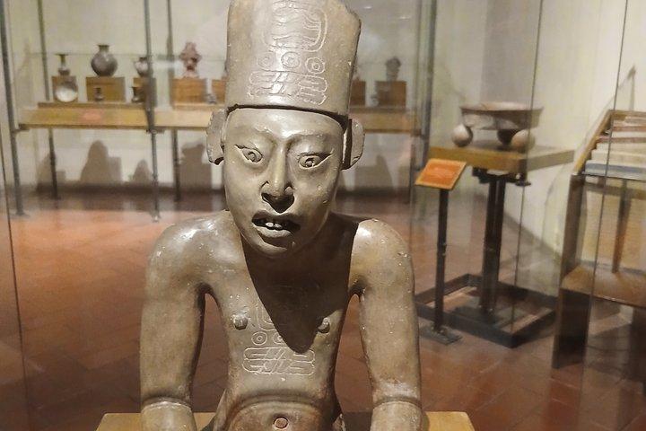 The Treasure of Monte Albán tour to the Museum of Cultures of Oaxaca.