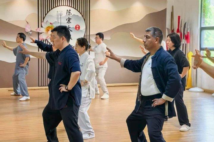 上海：太極拳、脈拍読法、TCMによる中国語ウェルネスデー