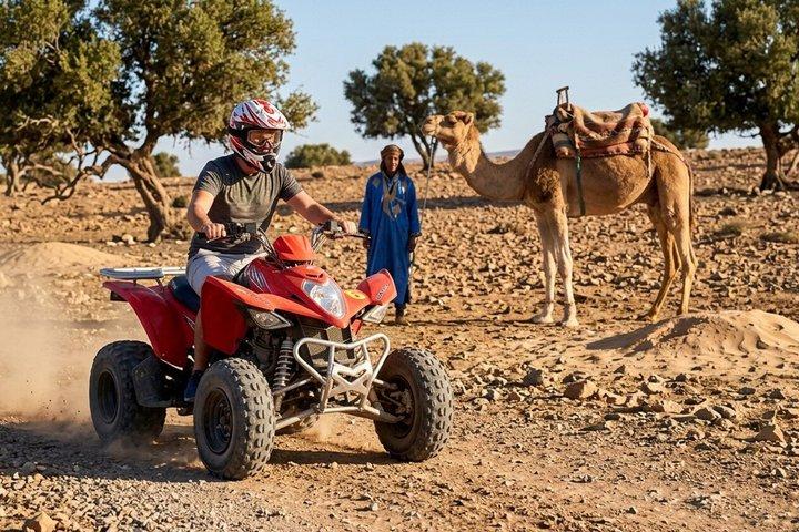 Agadir: Giro in Quad e Camello con Tè in Tenda Berbera