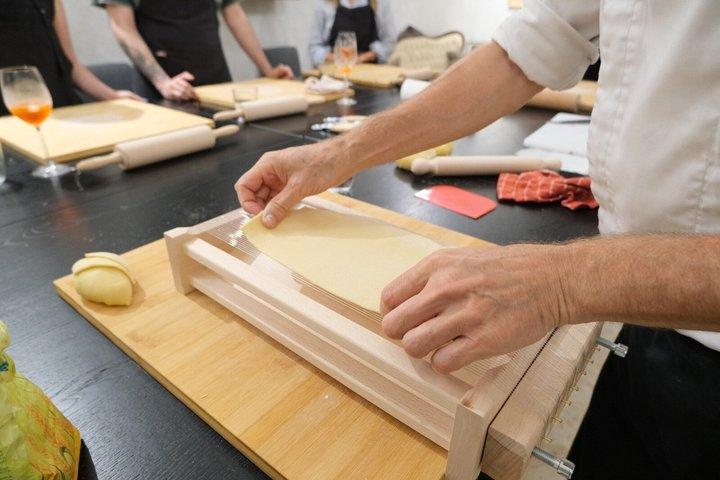 フィレンツェでのパスタとペストの料理教室