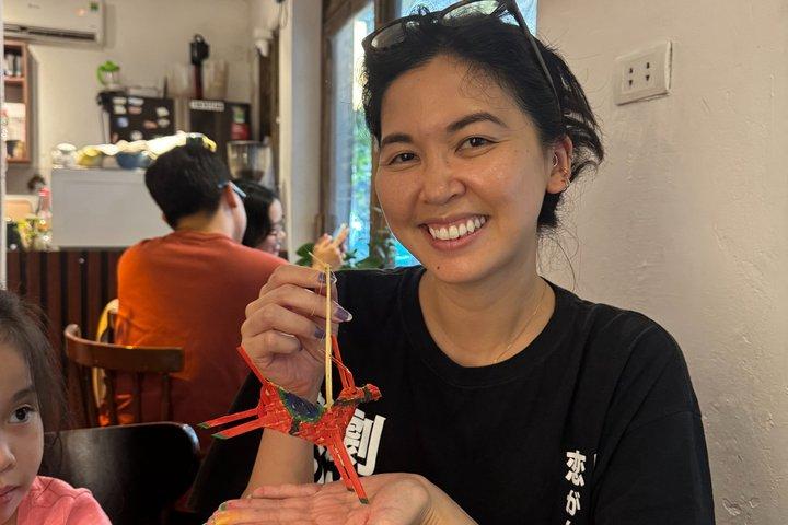 ハノイでベトナム伝統手織りワークショップ