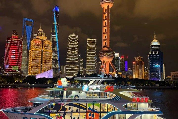 黄浦江クルーズ＆上海バンドシティの夜景ツアー