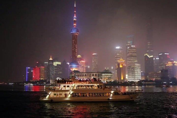 黄浦江クルーズ＆上海バンドシティの夜景ツアー