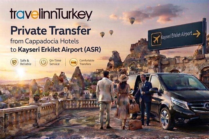 カイセリエルキレット空港ASRへのプライベート転送カッパドキアのホテル