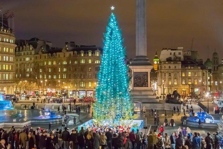London Christmas Lights Öppen Buss-tur med levande Guide