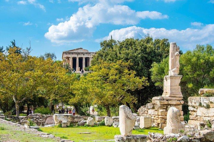 Tur i Aten Akropolis och Antik Agora med museumsalternativ