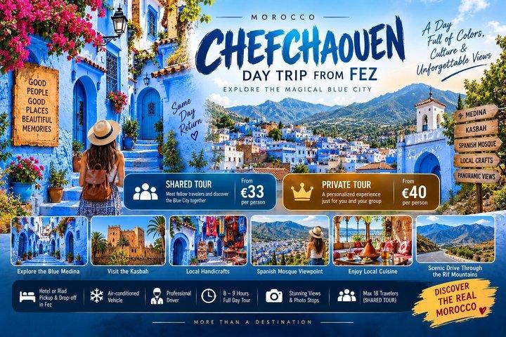 Chefchaouen Day Trip from Fez