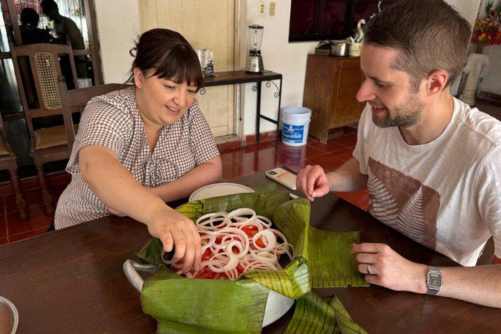 ユカタン料理教室＆市場見学の味