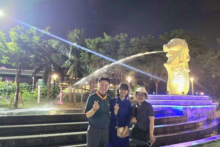 ハノイ川クルーズ付きプライベートダナン夜のバイクツアー