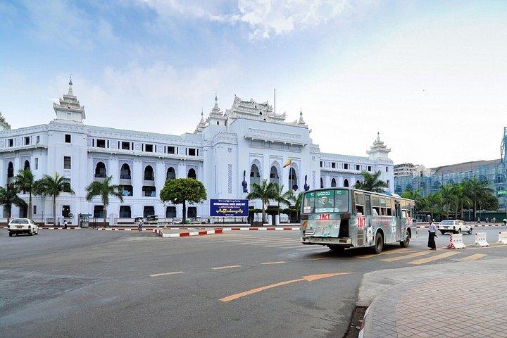 Heritage Half Day Walking Tour of Downtown Yangon and Shwedagon