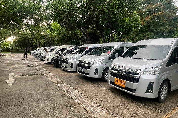 バンコク空港スワンナプームまたはBKKホテルからパタヤ専用車