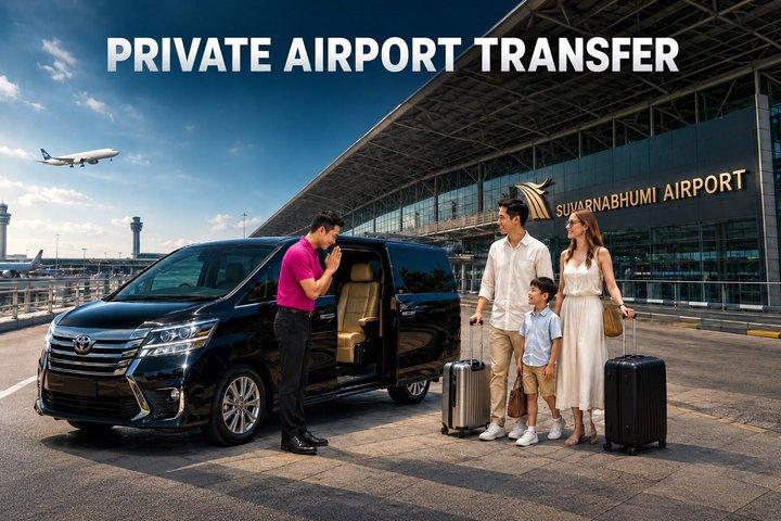 Bangkok Aeropuerto Suvarnabhumi o BKK Hotel a Pattaya Coche privado