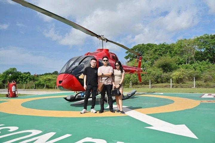 Bali Private Helikoptertour mit epischen Luftansichten