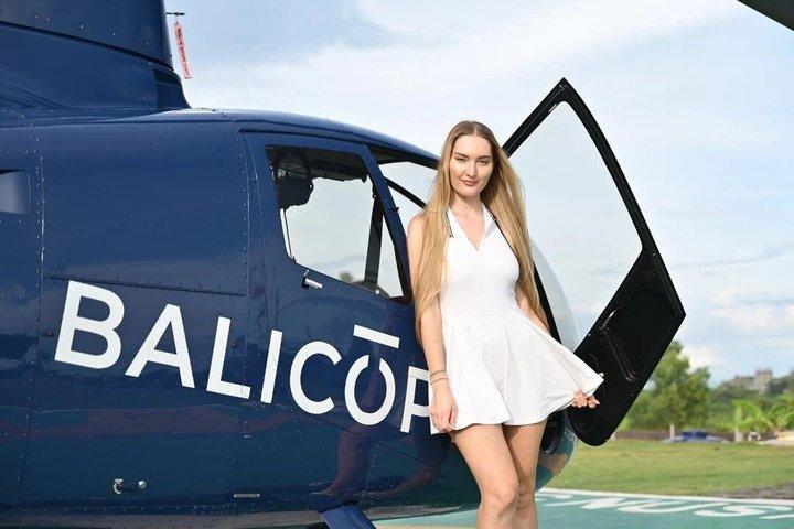 Bali Private Helikoptertour mit epischen Luftansichten