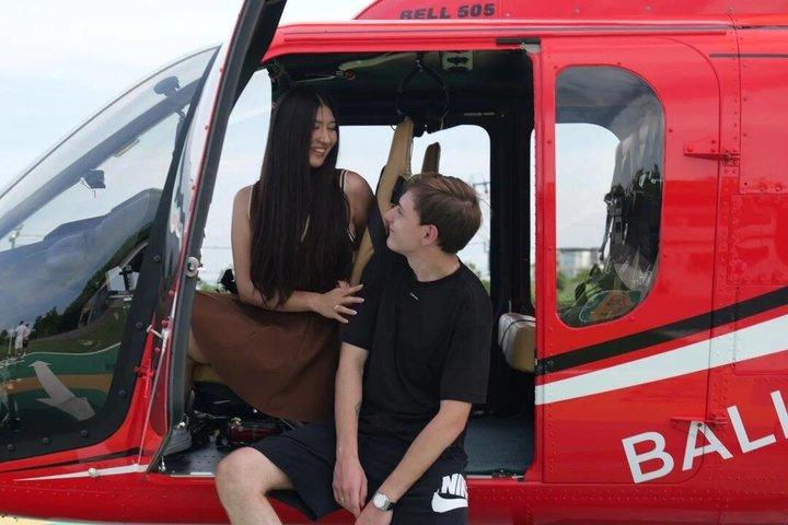 Bali Private Helikoptertour mit epischen Luftansichten
