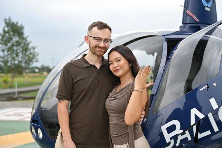 Bali Private Helikoptertour mit epischen Luftansichten