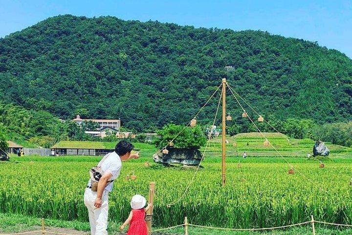 Tagesausflug zum See Biwa und La Collina von Osaka
