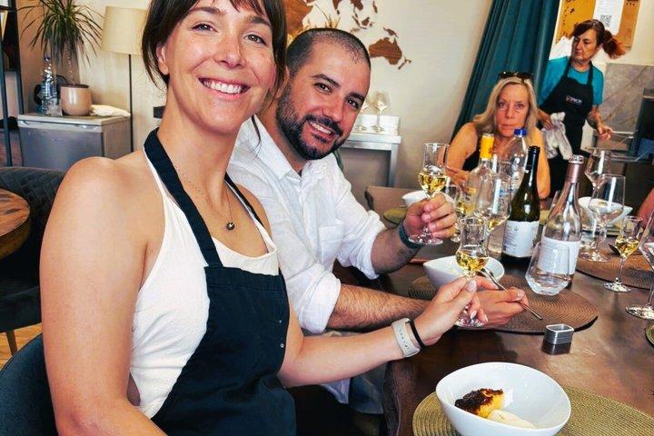 Clase de cocina Nafplio, cata de vinos y almuerzo