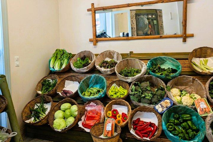 Clase de cocina Nafplio, cata de vinos y almuerzo