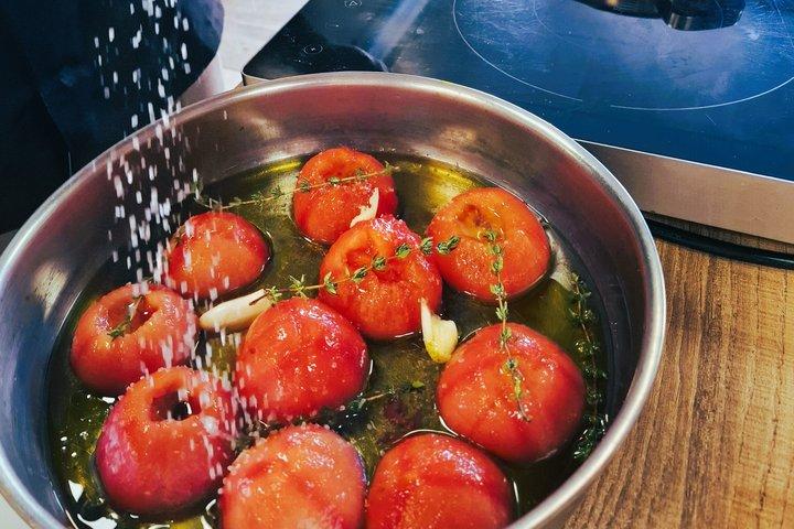 Clase de cocina Nafplio, cata de vinos y almuerzo