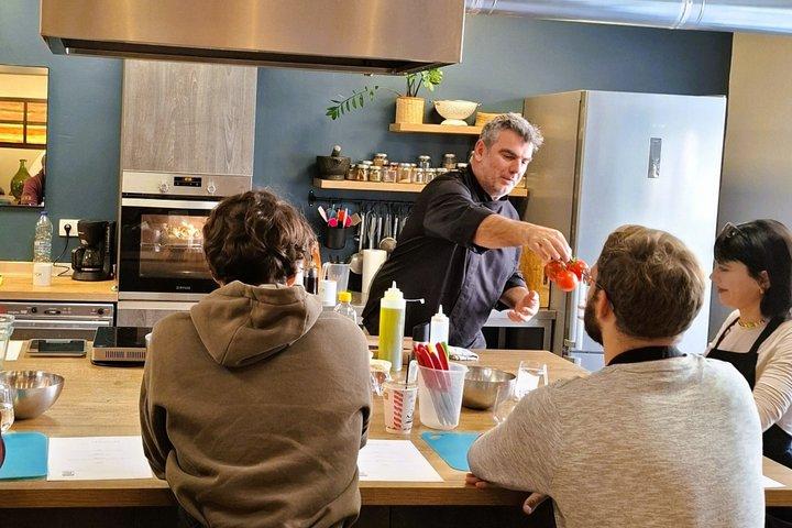 Clase de cocina Nafplio, cata de vinos y almuerzo