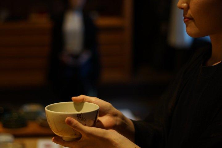 京都の茶道瞑想 茶人と一緒に抹茶を