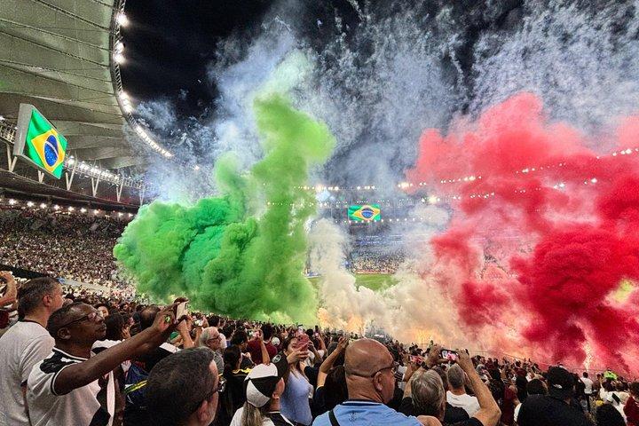 マラカナンスタジアムでのサッカー観戦（チケット、ガイド、送迎込み）