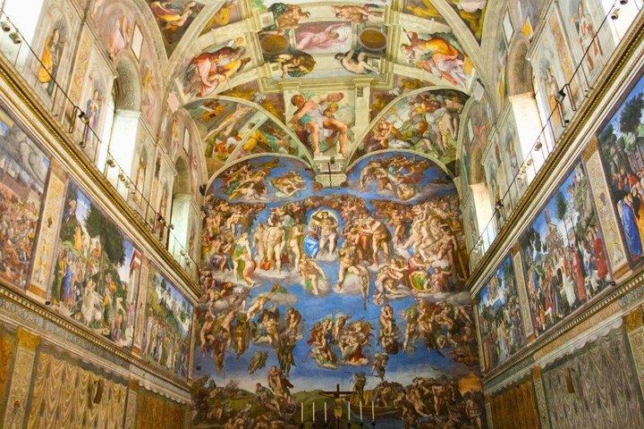 Oversigt over Vatikanets museer, Sistine kapel og basilika