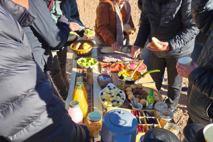 タティオ間欠泉ツアー（ビュッフェ式朝食と入場料込み）